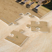 部分的に隠された若い野球選手 ジグソーパズル (側面)