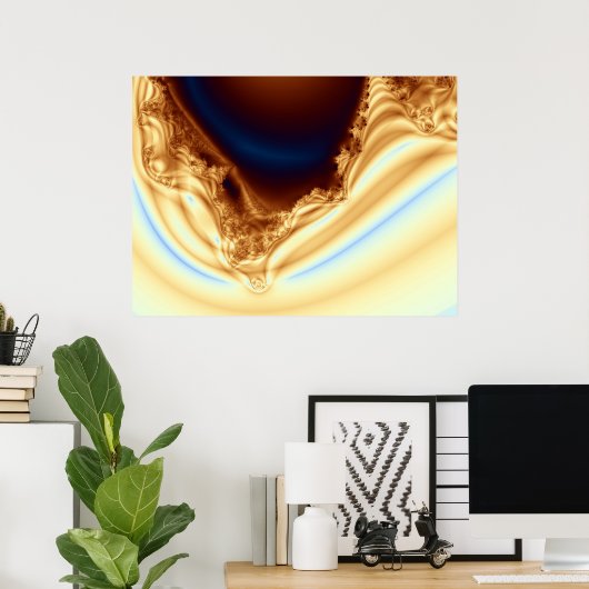 部分空間 ポスター (ホームオフィス)