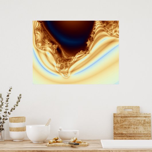 部分空間 ポスター (キッチン)