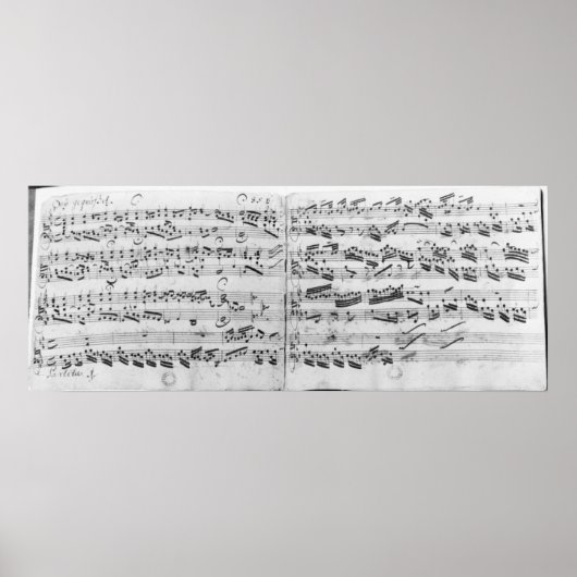 部分集合の自筆 ポスター (正面)