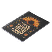 部分食太陽の食2025ケベック・カナダ ノートブック (左側)