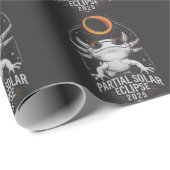 部分食太陽の食2025 Axolotl両生類 ラッピングペーパー (ロールコーナー)