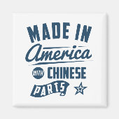 部品を持つアメリカで作ら中国のれる マグネット (正面)