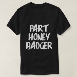 部品ラーテル(ミツアナグマ) Tシャツ