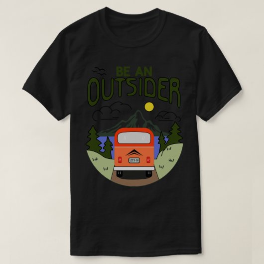部外者1 Tシャツ (デザイン正面)
