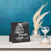 部屋で最も苦労する人である – やる気を起こさせる P フォトプラーク (インサイチュ)