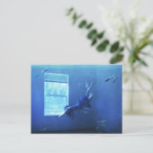 部屋で泳ぐこと ポストカード (スタンド正面)