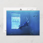 部屋で泳ぐこと ポストカード (正面/裏面)