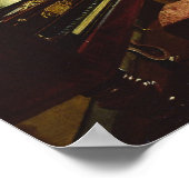 部屋に ポスター (角)