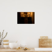 部屋のホラー幽霊 ポスター (キッチン)