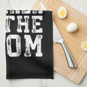 部屋の中で最も難しい労働者 – 感動的 キッチンタオル (四つ折り)