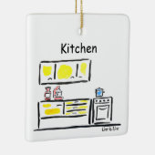 部屋の台所 セラミックオーナメント (右)