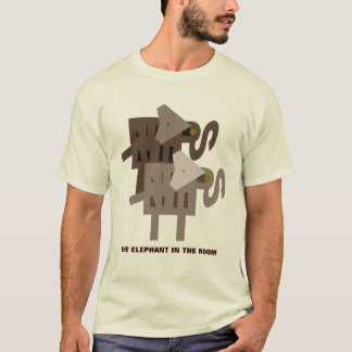 部屋の象 Tシャツ