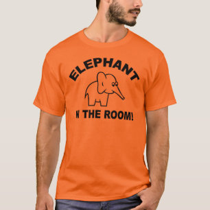 部屋の象 Tシャツ