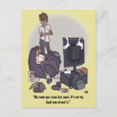 部屋はがきをクリーニングする ポストカード (正面)