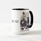 部屋を掃除するマグカップ15オンス マグカップ (正面右)