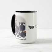 部屋を掃除するマグカップ15オンス マグカップ (正面左)