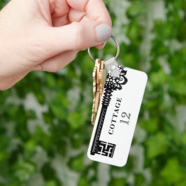 部屋番号レンタルビジネススケルトン鍵キーチェーン キーホルダー