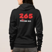部屋番号256のところに パーカ (裏面)