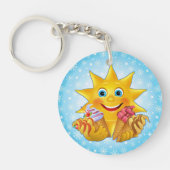 部屋識別子キーチェーン キーホルダー (正面)