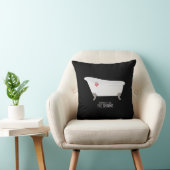 部屋217の浴槽 クッション (椅子)