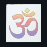 部屋 ノートパッド<br><div class="desc">すべての人に対する「Om」または「オウム」のギフトカスタマイズ。</div>