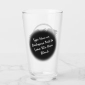 部族のガラス先住民のガラスのガラスをパーソナライズ タンブラーグラス (裏面)