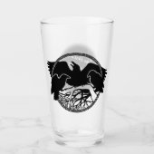 部族のガラス先住民のガラスのガラスをパーソナライズ タンブラーグラス (正面)