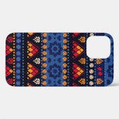 部族のシームレスなパターン。 Case-Mate iPhoneケース (裏面 (横))