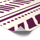 部族のシームレス ポスター (角)