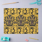 部族のタトゥー模様 薄葉紙 (クラフト)