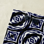 部族のドレッド ビーチタオル (インサイチュ)