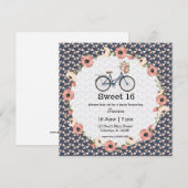 部族のバイク 招待状 (正面/裏面)