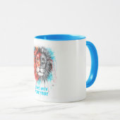 部族のマグカップを持って立て!マグ マグカップ (正面右)