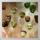 部族のマスク ポスター (正面)