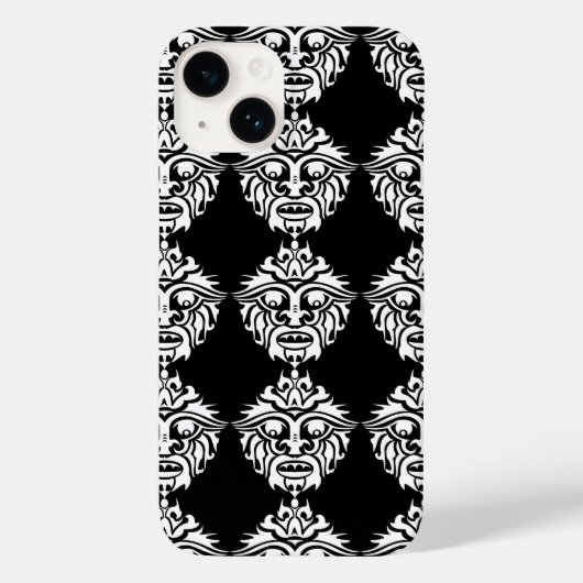 部族のマスク - Case-Mate Barely There Apple iPhone iPhoneケース (裏面)
