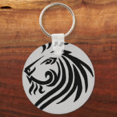 部族のライオン キーホルダー (正面)