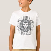 部族のライオン Tシャツ (正面)