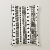 部族のリズム：民族幾何学模様 アクセントクッション (正面(垂直))