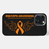 部族のリボン...RSD/CRPS iPhoneケース (裏面横)