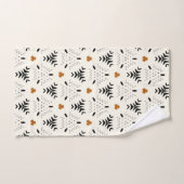 部族の中性幾何学パターン バスタオルセット (ハンドタオル)