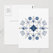 部族の仏教の象徴 ポストカード (正面/裏面)