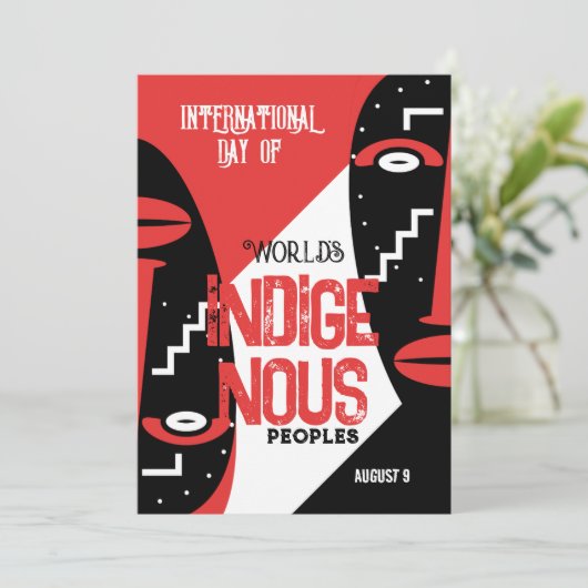 部族の伝統 招待状 (スタンド正面)