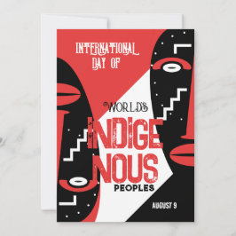 部族の伝統 招待状