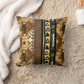 部族の優雅さ:織り象徴主義 クッション (ブランケット)