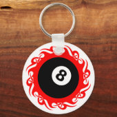 部族の八球 キーホルダー (正面)