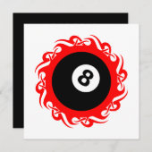 部族の八球 招待状 (正面/裏面)