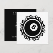 部族の八球 招待状 (正面/裏面)