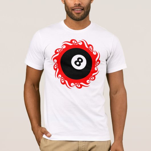 部族の八球 Tシャツ (正面)