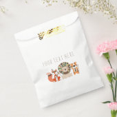 部族の動物の赤ちゃんシャワー フェイバーバッグ (封をした状態)